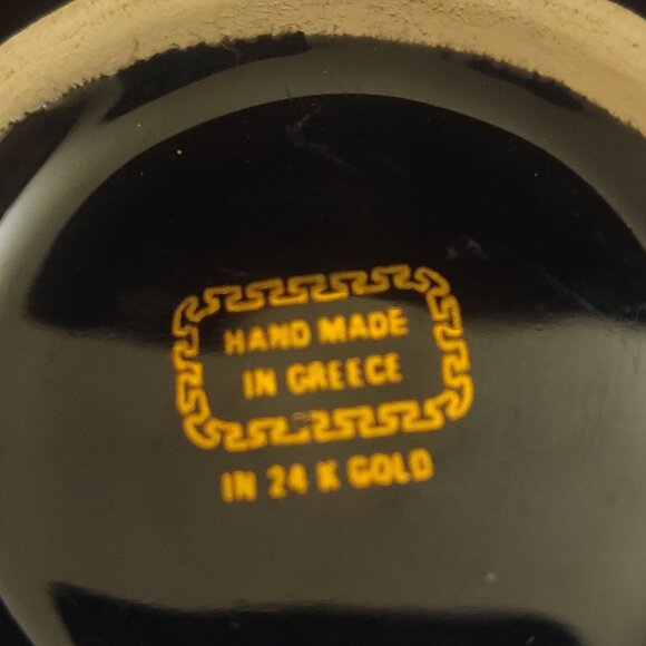 Parthenon Trinket Box 24k Gold Trimmed Hand Made in Athens Greece - Picture 4 of 4